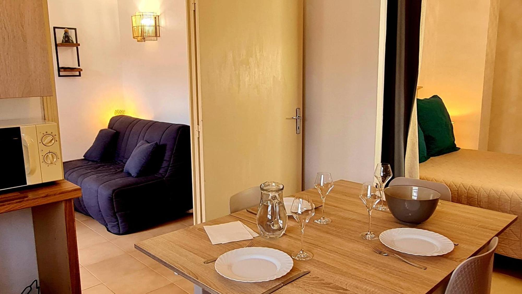 Appartement Kalliste, Logements Avec Vue Citadelle De Bonifacio 博尼法乔 外观 照片